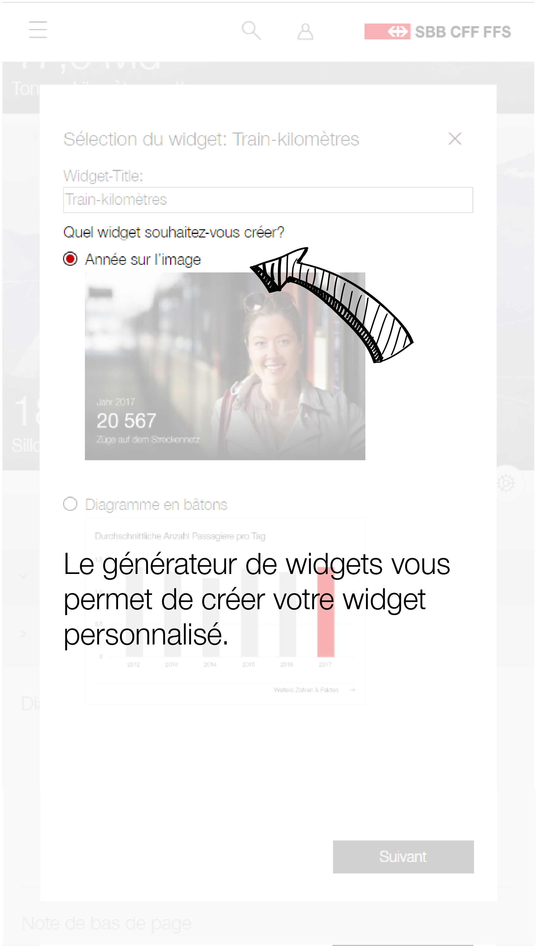 Générateur de widgets